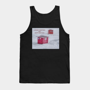 Lure of the Fish Christmas Card Tank Top